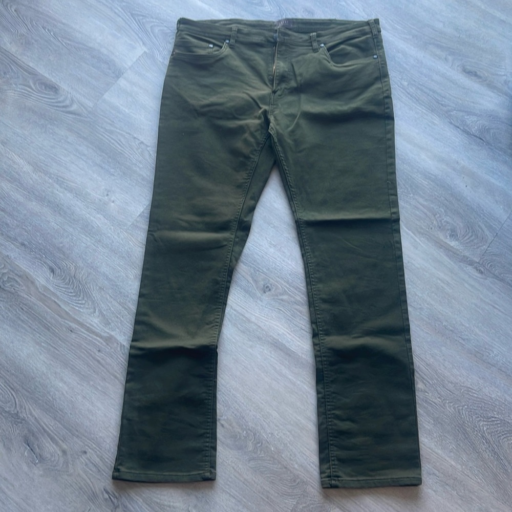 Jachs newyork green casual pants size 38x34